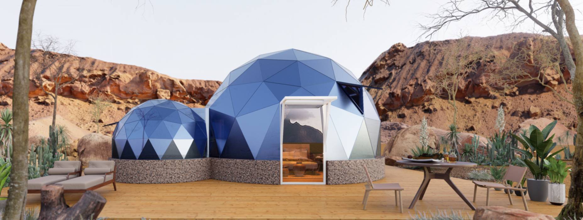 柳江县球形智能光伏玻璃星空房